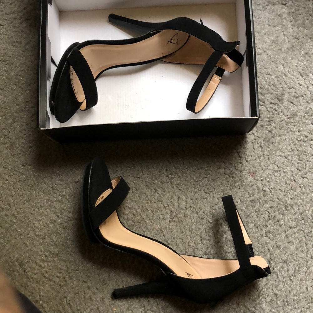 Black heels
